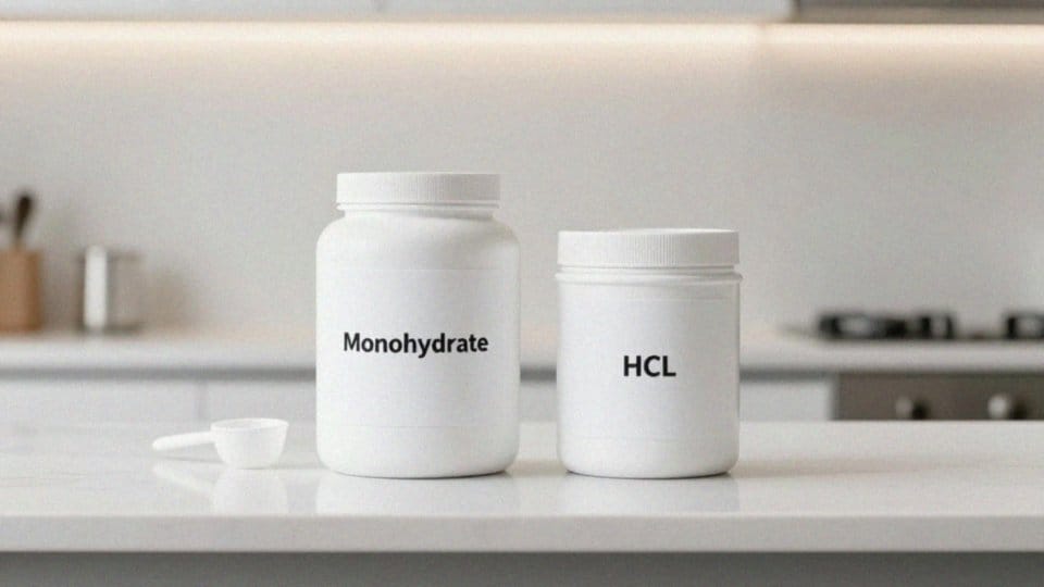 Którą formę kreatyny wybrać: monohydrat czy HCL?