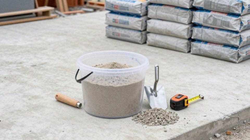 Jak obliczyć proporcje dla 1 m3 betonu?
