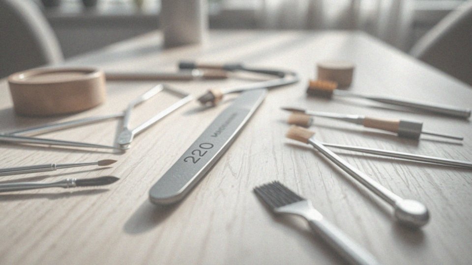 Jakie są cechy pilnika o gradacji 220 dla materiału hybrydowego?