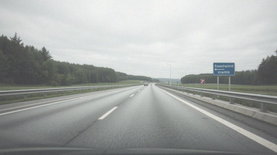 Jakie są informacje drogowe na trasie Warszawa - Dąbki?