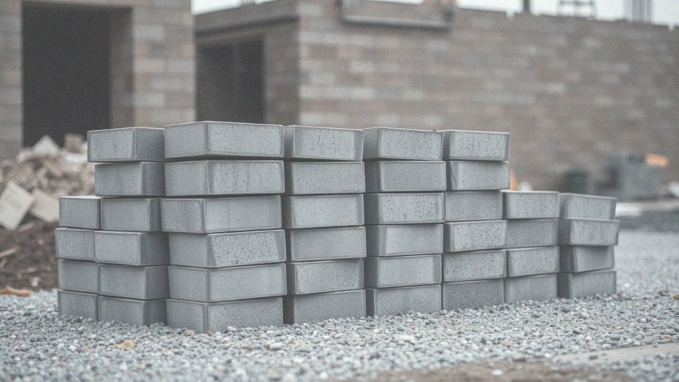 Jakie są główne właściwości bloczków betonowych?