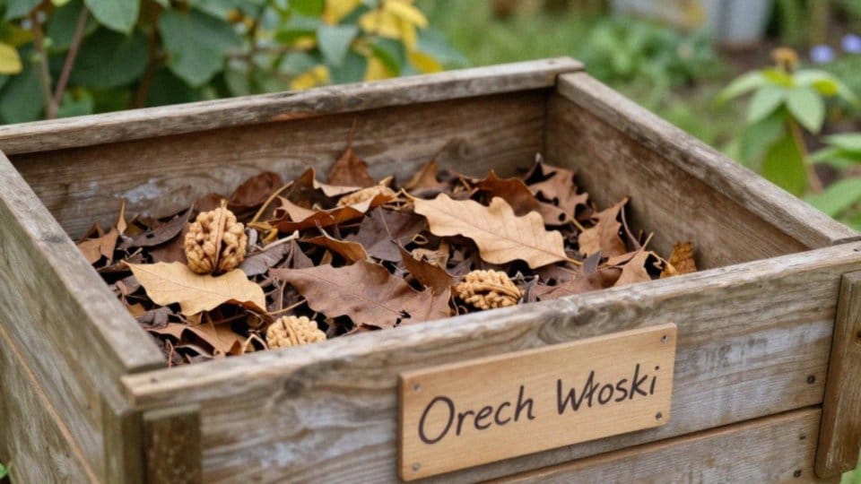 Jak kompostować liście orzecha włoskiego?