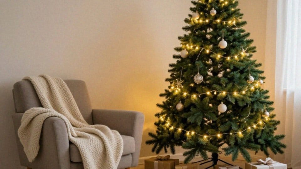 Żywa czy sztuczna choinka na pniu?