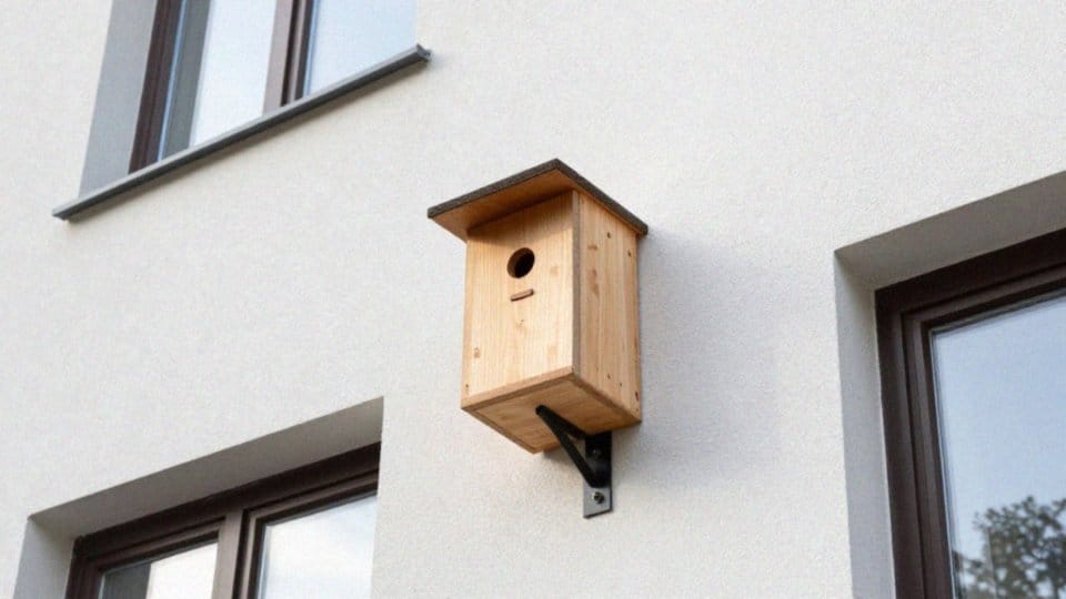Jak bezpiecznie zamocować budki dla jerzyków?