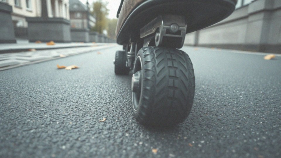 Jak kółka kauczukowe poprawiają stabilność podczas jazdy?