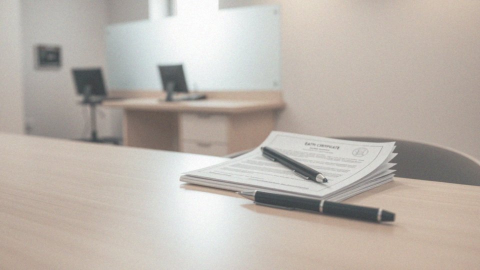 Jakie dokumenty są potrzebne po śmierci właściciela konta?