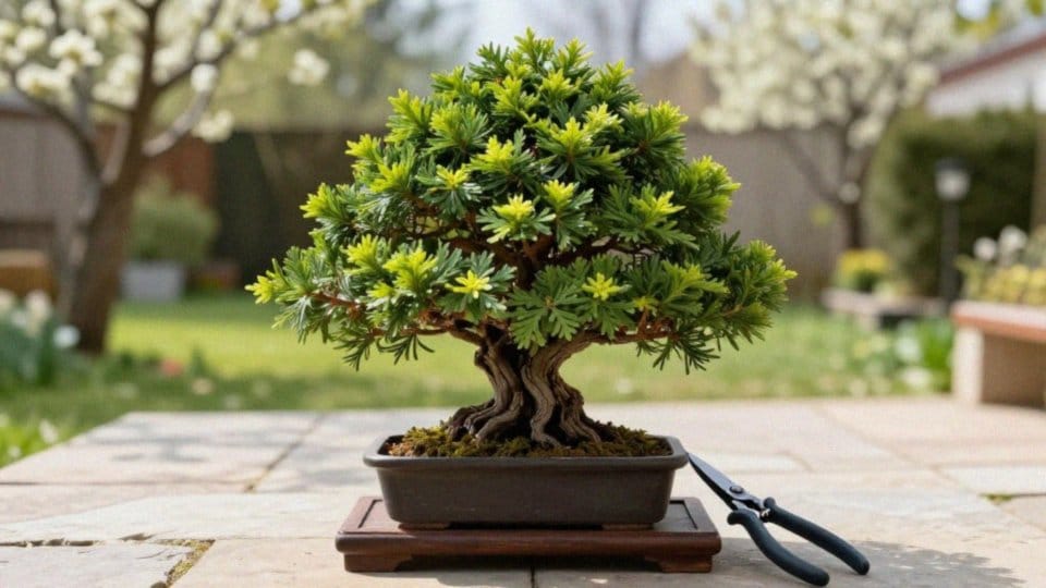 Kiedy najlepiej przycinać tuje na bonsai?
