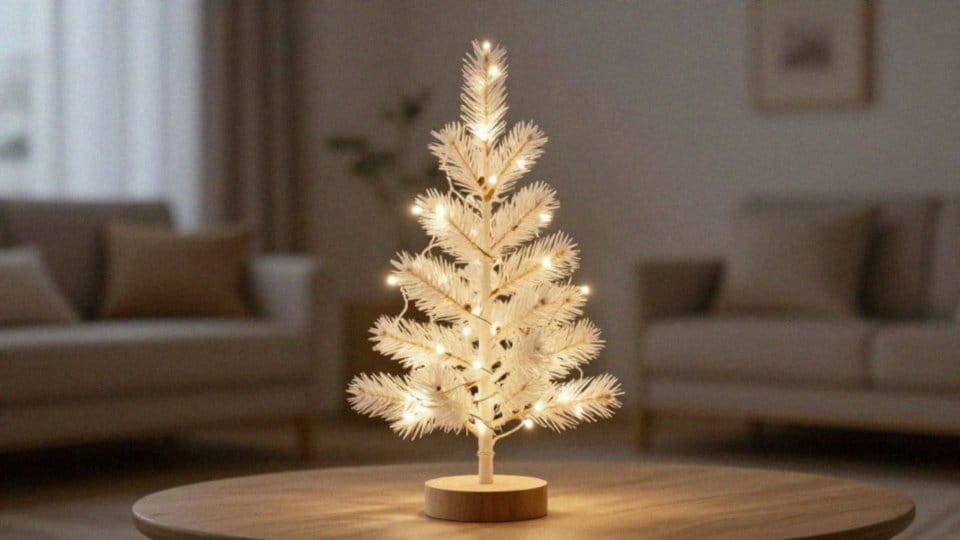 Jak dobrać lampki LED do choinki na pniu?