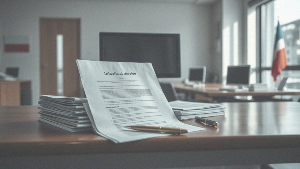 Jak bank wypłaca środki na podstawie postanowienia o dziale spadku?