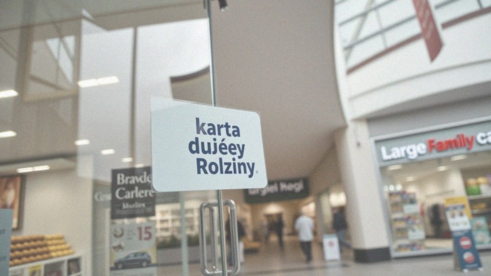 W jakich miejscach można wykorzystać Kartę Dużej Rodziny?