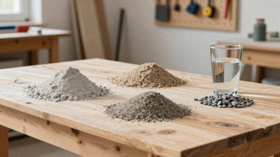 Jakie są podstawowe składniki mieszanki betonowej?