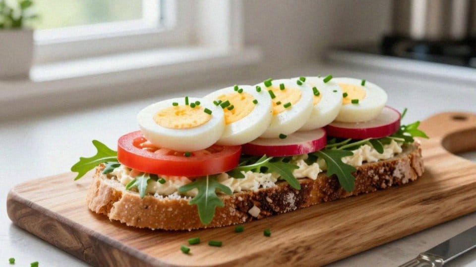 Jak użyć serka kanapkowego i rukoli w fit kanapce?