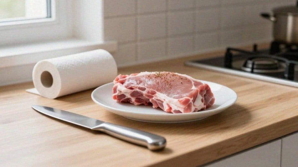 Kiedy wyjąć mięso wieprzowe z lodówki?