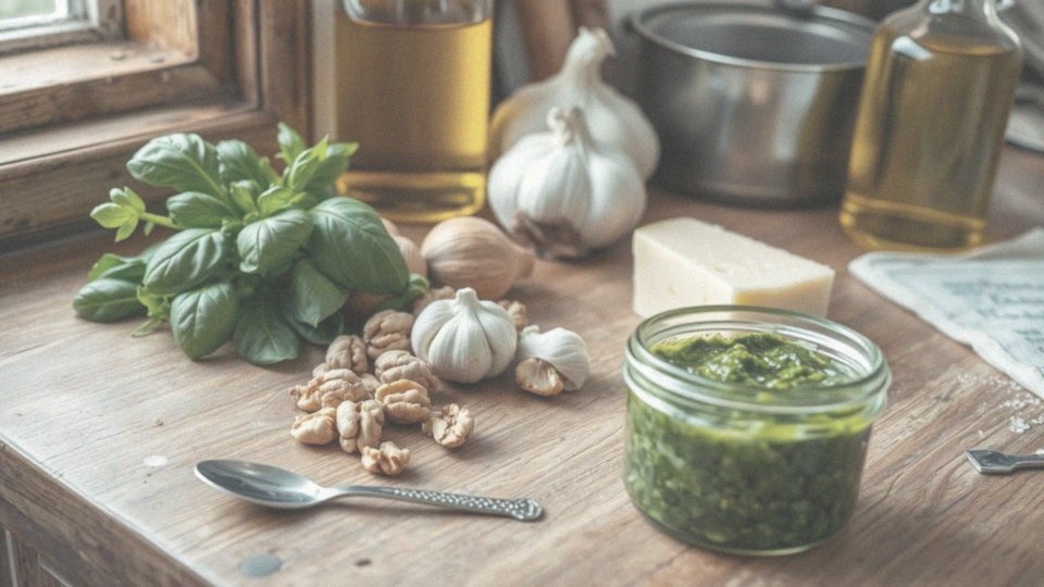 Jak przygotować domowe pesto z wykorzystaniem orzechów włoskich?