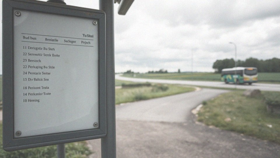Jakie informacje można znaleźć w rozkładzie jazdy do Stegny?