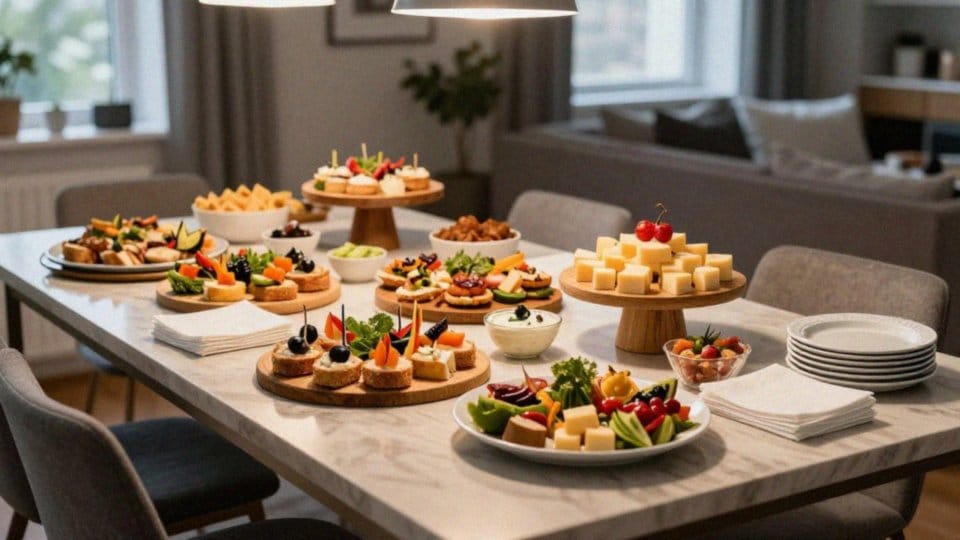 Jak zorganizować bufet finger food w domu?