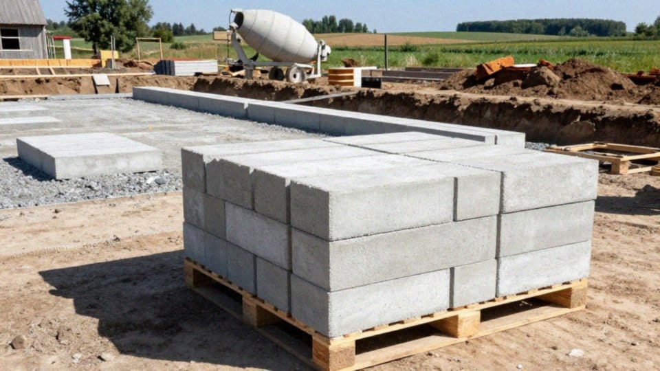 Jak montować bloczki betonowe 25 w fundamentach?