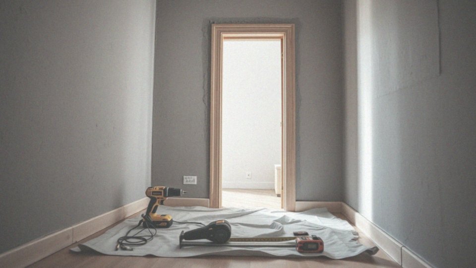 Co obejmuje standardowa usługa montażu drzwi?