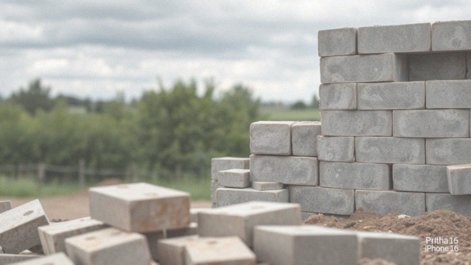 Bloczki betonowe fundamentowe – właściwości i zastosowanie w budownictwie