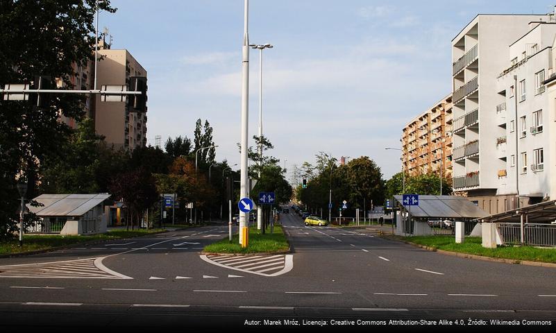 Ulica Bohaterów Monte Cassino w Katowicach