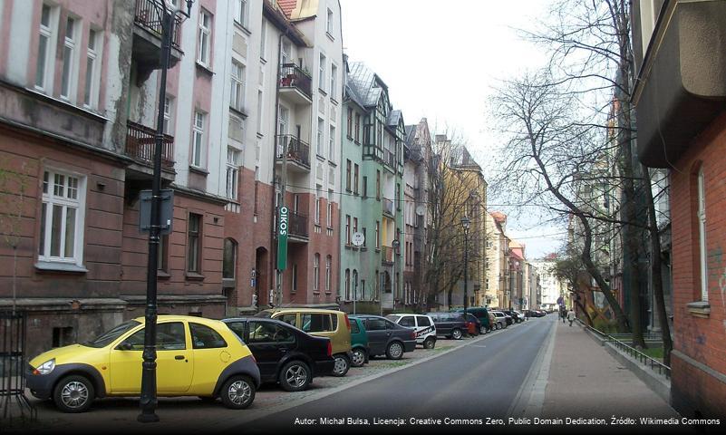 Ulica Henryka Sienkiewicza w Katowicach