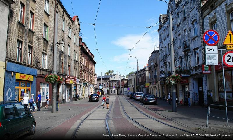 Ulica Obrońców Westerplatte w Katowicach