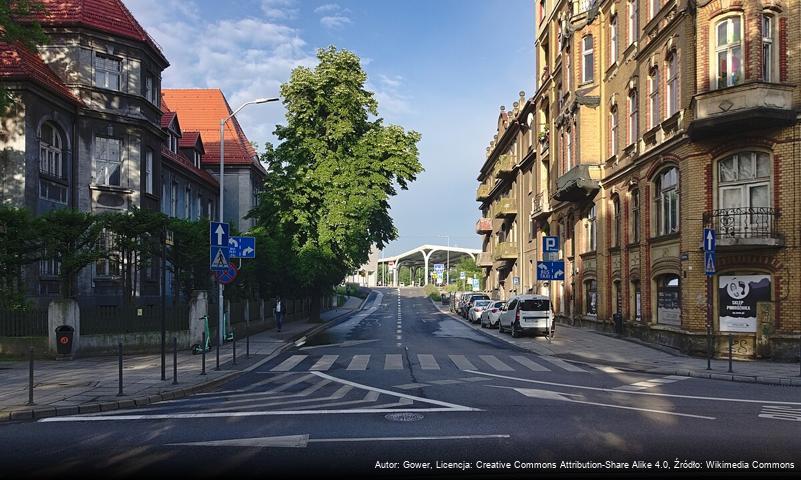 Ulica Sądowa w Katowicach